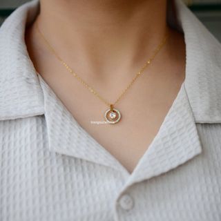 Dây chuyền nữ Titan Circle
