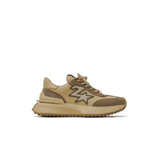 Giày Nam Square Sole Lighting Brown, Chất liệu Da Bê Thoải Mái , GI0015, SOMEHOW