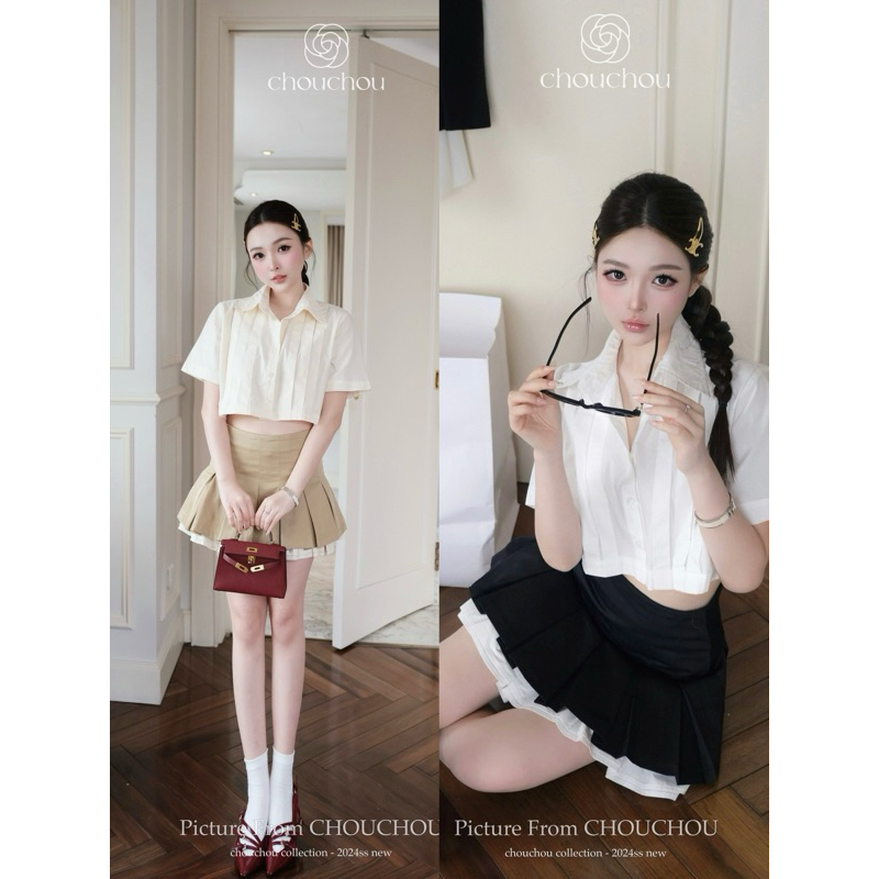 SET SOMI CROP CV NGẮN Chouchou