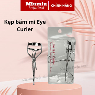  Kẹp Bấm Mi Thần Thánh Eyelash Curler Siêu Cong Bằng Inox Bấm Êm Tặng Kèm 1 đệm 