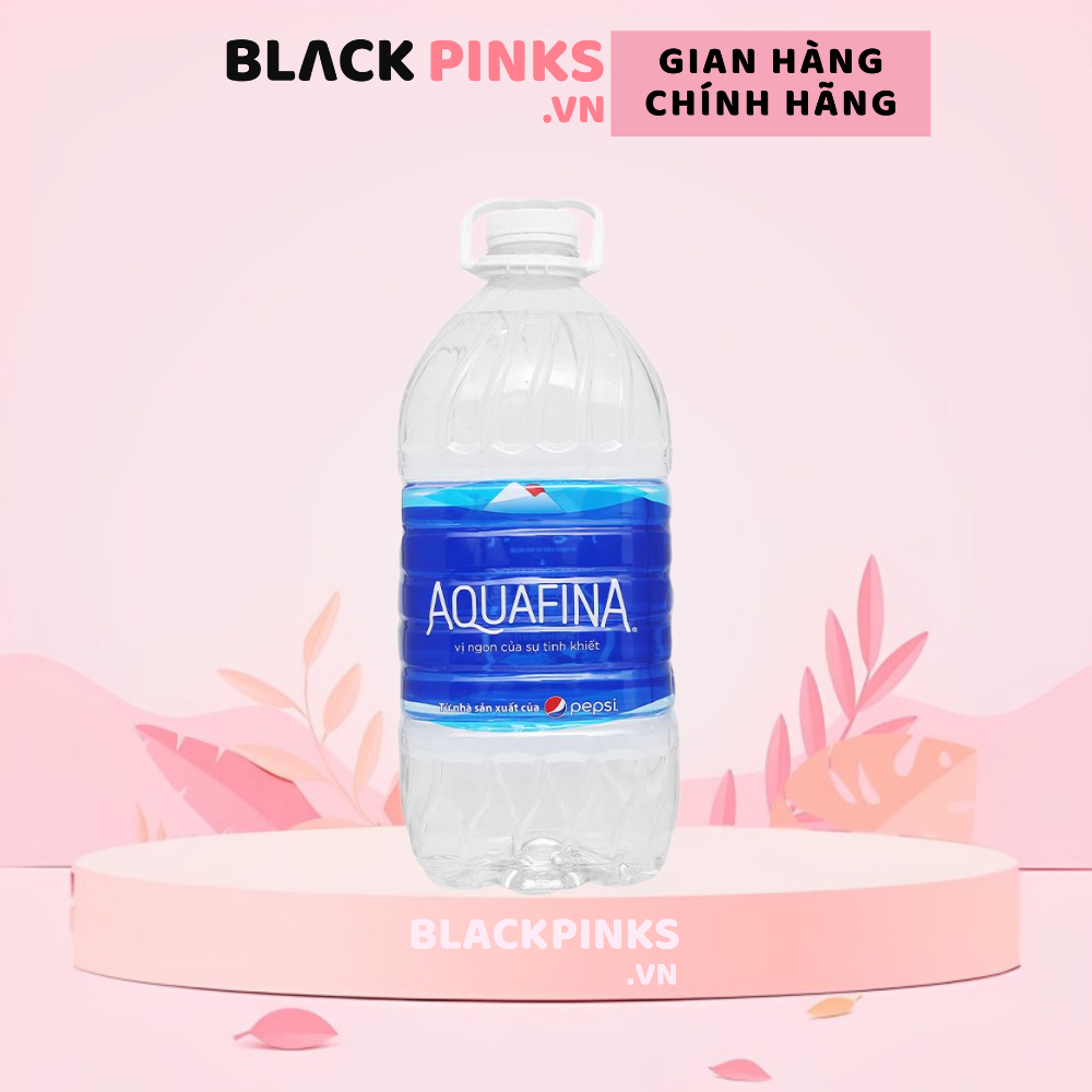 Thùng 4 chai/ 1 chai nước uống tinh khiết Aquafina chai 5L