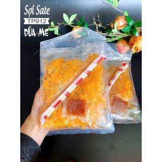 Bánh tráng sợi sate sốt me, bọc gồm bánh tráng + sốt me, tặng kèm đũa--------