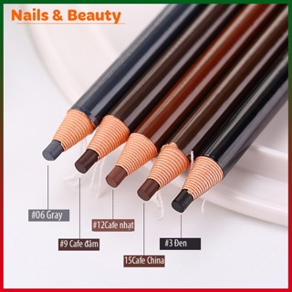  Chì Kẻ Mày Bút Kẻ Lông Mày Bút Kẻ Mày Chì Xé Kẻ Chân Mày cao cấp chống thấm nước 1818 