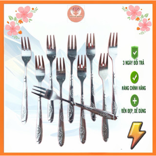 Dĩa, nĩa inoc ăn hoa quả inoc 100%