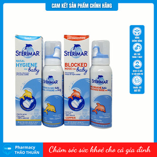 Xịt Mũi Cá heo Sterimar Nhập Khẩu Pháp 50ml