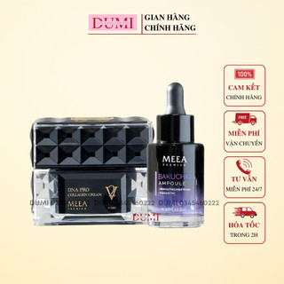 Combo Kem Face Cá Hồi Dna Pro V2 + Serum Tinh Chất Bakuchiol Ampoule V2 Chính Hãng Meea Origin dưỡng da, giữ ẩm,ngăn mụn