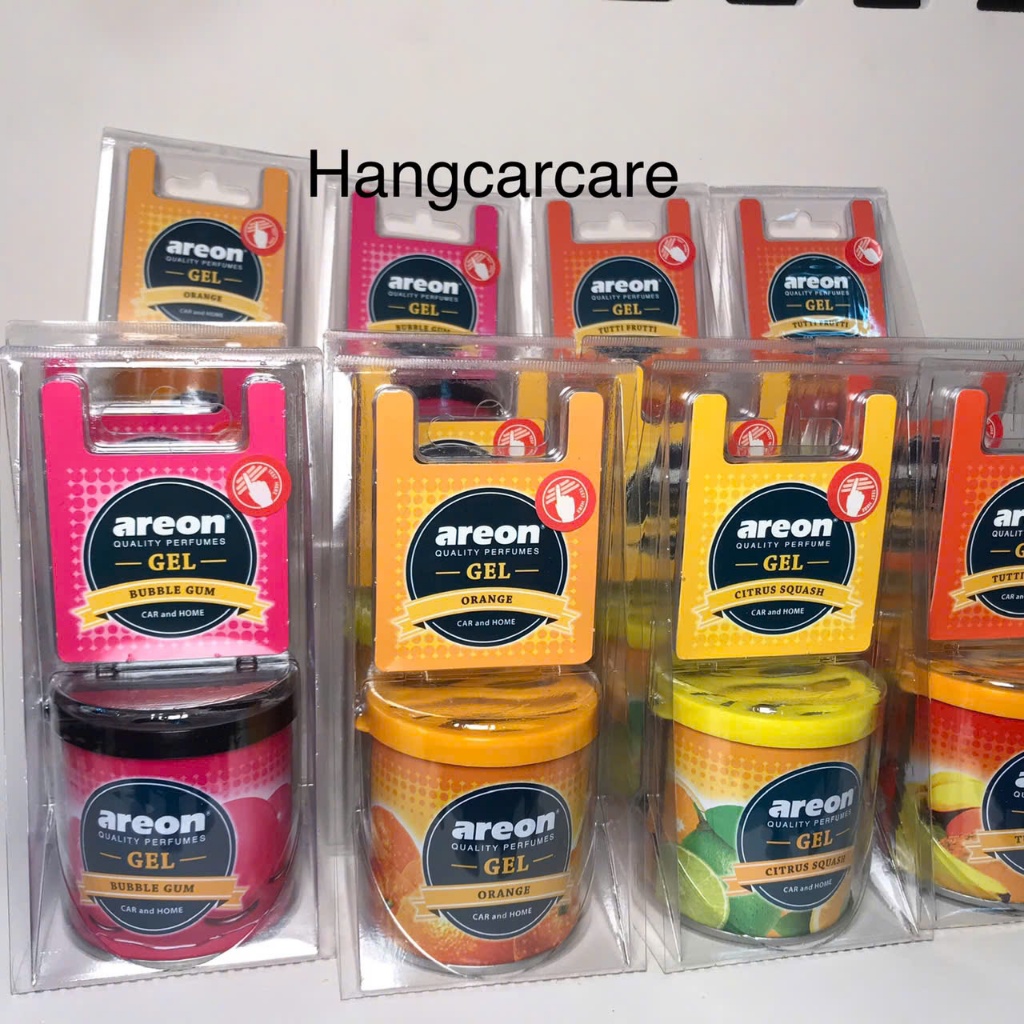 (NHIỀU MÙI) Gel thơm Areon Chính Hãng - Areon Gel Mẫu Mới 2024