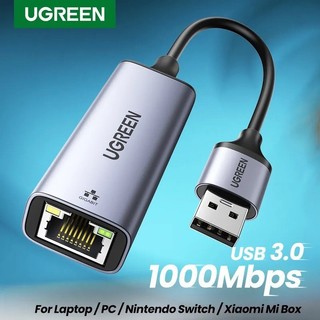 Ugreen 30287 50307 cáp chuyển đổi usb type-c sang lan 10/100/1000 mbps c to lan rj45 1gbs ethernet
