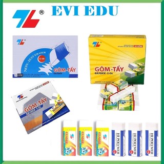 Gôm tẩy xóa chì thiên long e-05 / e-06/ e-08 tẩy trắng thiên long