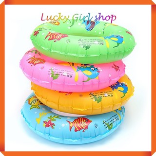 Phao Bơi Tròn Trẻ Em Hoạ Tiết Sinh Vật Biển Vui Nhộn Size 60 (3-5 tuổi)- Shop Giao Mẫu Ngẫu Nhiên, Khách Chọn Màu Cho Bé