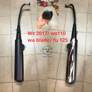 Pô wave 2018 2019 gắn cho wave black , wave s110 , rsx