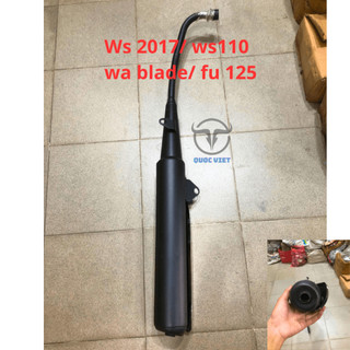 Pô wave 2018 2019 gắn cho wave black , wave s110 , rsx