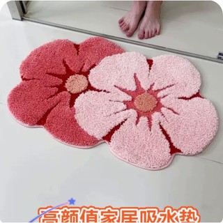 Hàng mới- thảm chân lông cừu chống trượt đại dương trong nhà - thảm lau chân lông cừu