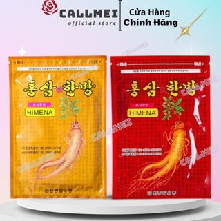 Cao dán hồng sâm hàn quốc himena vàng/đỏ gói 20 miếng