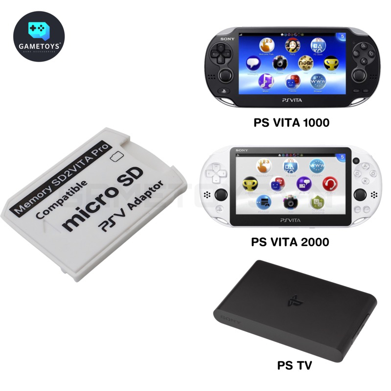 Áo thẻ SD2Vita Pro v6.0 cao cấp cho máy PS Vita / Playstation Vita 1000 - 2000 - TV