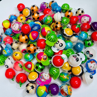 [XÁ 1KG] Kẹo dẻo có nhân hình con Mắt/ Dưa Hấu/ Dâu / Vịt/ Đào/ Gấu trúc.V.V...