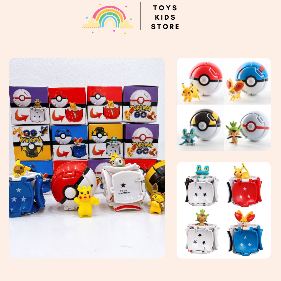Đồ Chơi Trứng Pokemon - Nhiều Mẫu