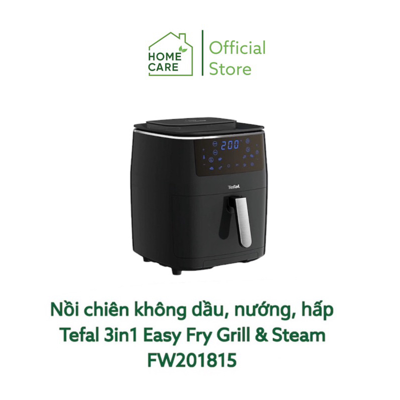 Nồi chiên không dầu, nướng, hấp Tefal 3in1 Easy Fry Grill & Steam FW201815