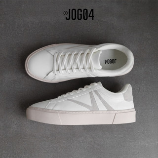 Giày Sneaker JOG04 - thiết kế Logo Signature , đế cao su khâu viền chắc chắn ( V1 )