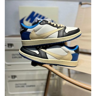 Giày thể thao jd travis xanh cổ thấp full box hàng cao cấp. nghĩa đăng sneaker