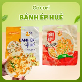 Bánh ép huế khô vị tép và bánh ép huế khô vị thịt nướng đặc sản thuân an huế gói 50 gam