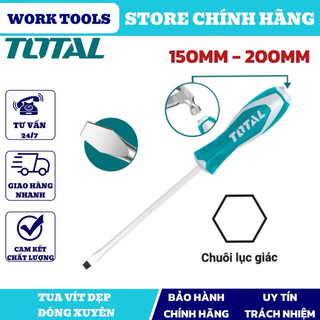 Đồ nghề total tua vít dẹp đóng xuyên 150mm - 200mm thtgts8150 - thtgts8200