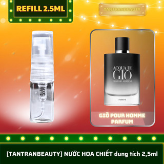 GIÒ POUR HOMME PARFUM [nước hoa nam refill 2,5ml]