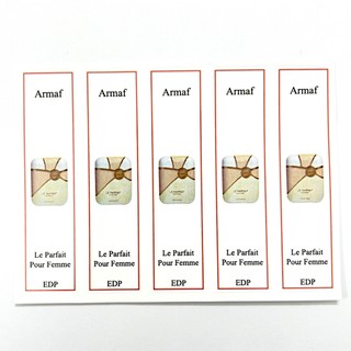 [HCM] [POST 1] Tem nhãn dán chai lọ Armaf đủ các dòng.