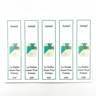 [HCM] [POST 1] Tem nhãn dán chai lọ Armaf đủ các dòng.