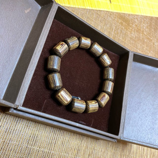 Vòng Tay Nam Trầm Hương Mộc Thiên Long Trụ Trúc Lu Thống 10/12/14mm