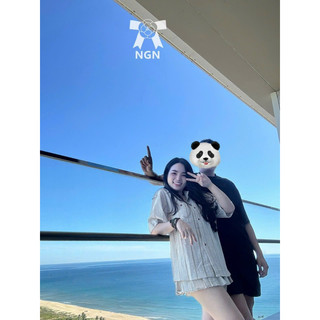 Set Sơmi Kẻ Chân Váy Mix Ren NGN