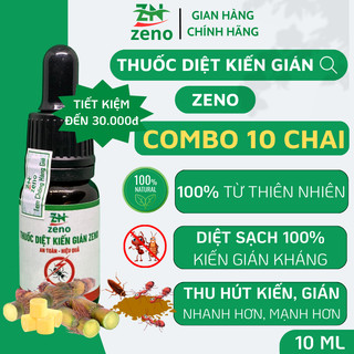 Diệt Kiến, Gián ZENO 10ml-diệt Kiến, Gián Kháng, diệt tận gốc kiến hôi, đen, gián mỹ