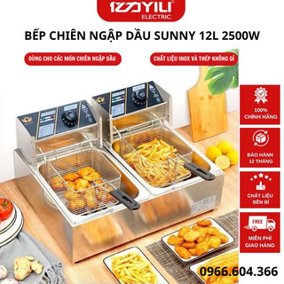 [Chính hãng] Bếp chiên nhúng Sunny, dung tích 6L, bếp chiên ngập dầu- bảo hành 12 tháng