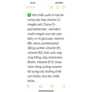 Hàng Đức đủ bill chăm sóc tóc Haar Dopp.