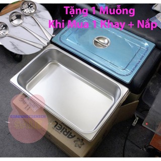 Khay buffet, khay thạch, khay inox 1/1 dùng cho nhà hàng, khách sạn