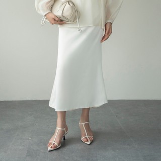 CHÂN VÁY LỤA HAI LỚP- SOEUR RIKI SILK SKIRT