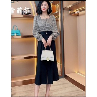Đầm công sở còn eo 66