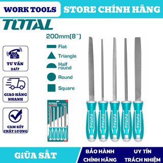 Đồ nghề total giũa sắt hình dẹp tht91186/ bán nguyệt tht91286/ tròn tht91386/tam giác tht91486