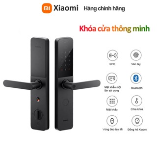 khoá vân tay Xiaomi Mijia E10 XMZNMS01OD | chuông cửa,NFC, chìa cơ, mật khẩu | lõi bảo mật Class C khoá cửa thông minh