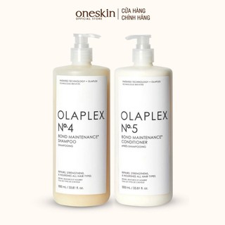 Dầu gội xả olaplex no4 + no5 bond maintenance 1000ml