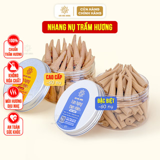 Nhang nụ trầm hương xông nhà cao cấp thơm ngọt Sơn Mộc Hương đồ thờ cúng phong thủy may mắn tài lộc