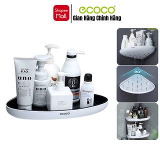 Kệ Góc Đa Năng Dán Tường ECOCO E2030 Chất Liệu Nhựa ABS ,Lắp Đặt Không Cần Khoan Đục