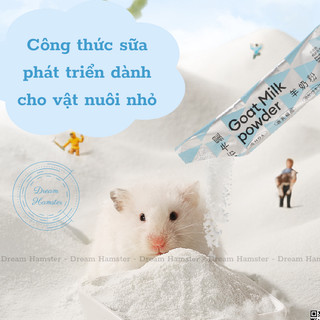 Bột sữa dê Bucatstate cho hamster và thú nhỏ