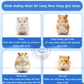 Bột sữa dê Bucatstate cho hamster và thú nhỏ
