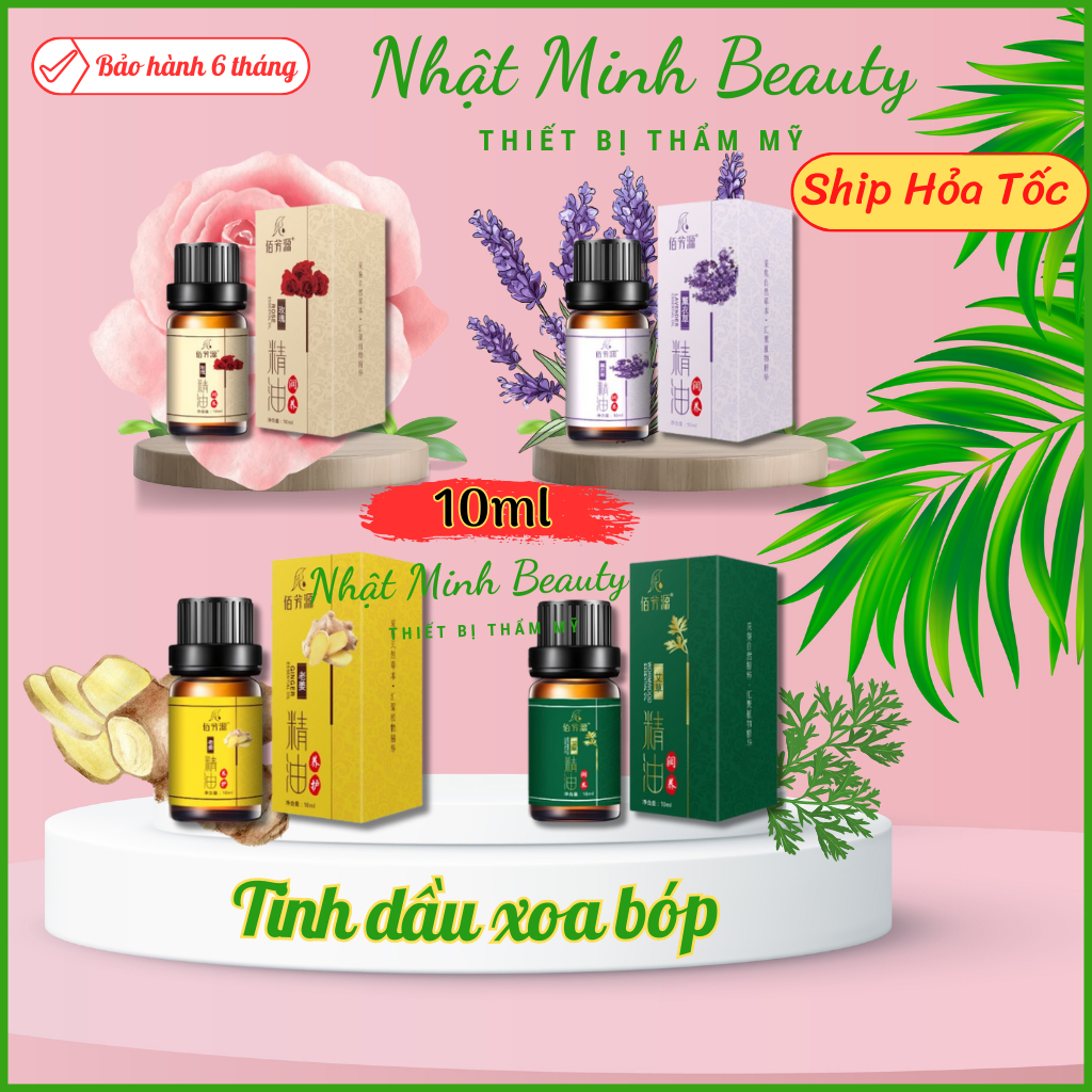 Tinh dầu nóng thoa đả thông kinh lạc, cạo gió, dầu gió | Dầu nóng nguyên chất 10ml