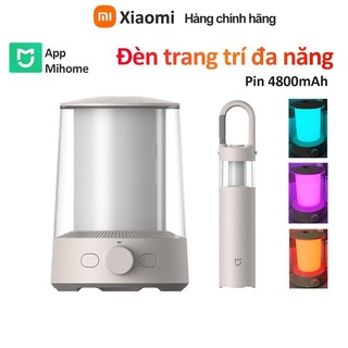 Đèn led đầu giường RGB/ đèn ngủ thông minh Xiaomi Mijia,pin 4800mah,ipx5,Mihome App