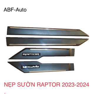 Ốp nẹp sườn xe for ranger from 2023, raptor 2023-2024