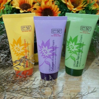 Kem chống nắng cellio spf50 pa+++ chính hãng 70g hàn quốc