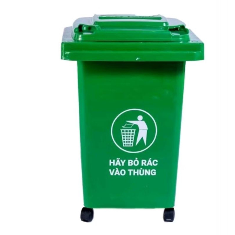 Thùng rác 60 lít mới 100% phù hợp hộ gia đình