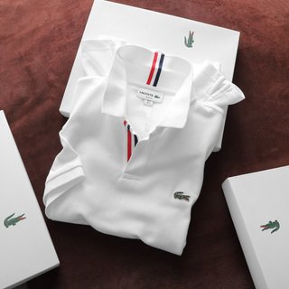  Áo Polo Nam LCST Ngắn Tay Kẻ Viền Khuy PL31 Form slim vải cotton gai pique thấm hút Hàng VNXK 